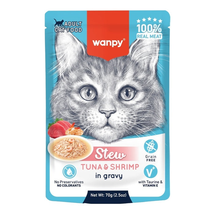 Karides & Ton Yaş Kedi Maması 70 Gr