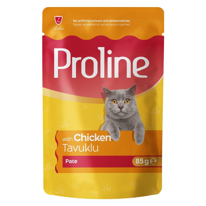 Proline Pate Tavuk Etli Yetişkin Kedi Maması 85 Gr