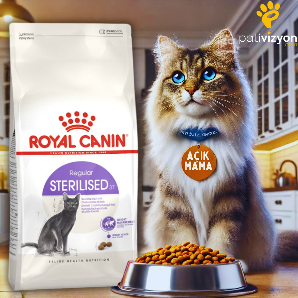 Royal Canin Kısırlaştırılmış Tavuklu Kedi Maması 1 kg Açık Mama