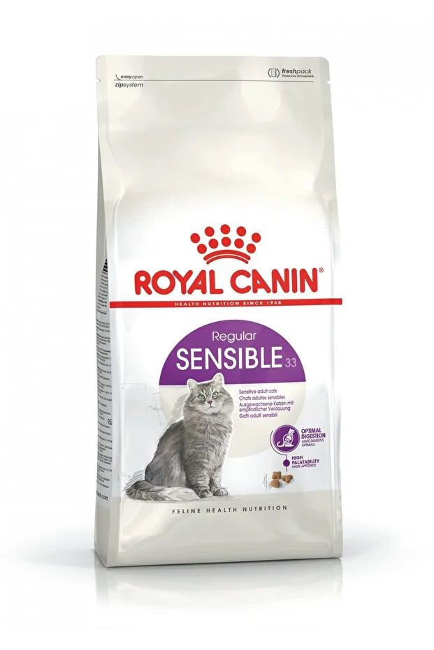 Royal Canin Sensible33 Sindirim Hassasiyeti Olan Kediler Için Yetişkin Kuru Kedi Maması 2kg