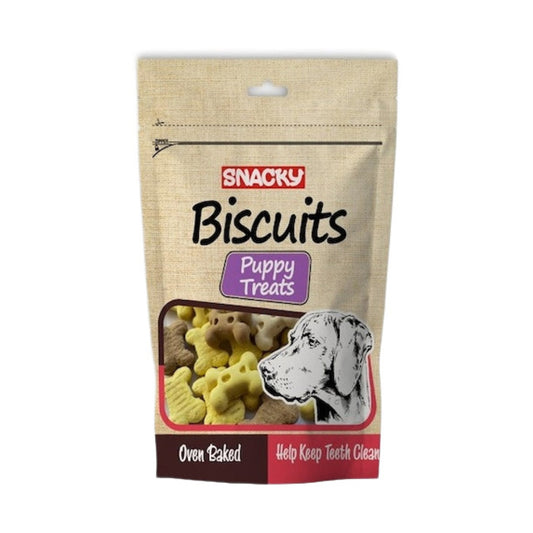 Snacky Etli Puppy Köpek Bisküvisi 200 G