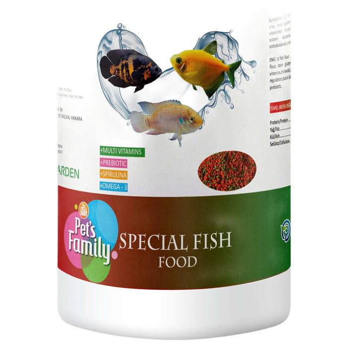 Pets Family Specıal Fısh Food 250Ml/100G