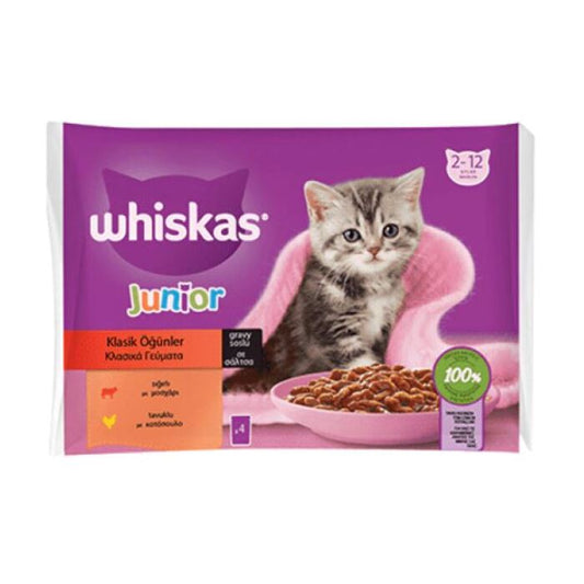 Whiskas Mama Yavru Klasik Öğünler Poşet Yaş 300 Gr
