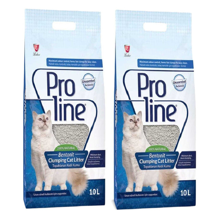 Parfümsüz İnce Taneli Kedi Kumu 2x10lt