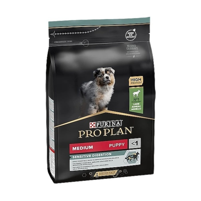 ProPlan Kuzu Etli Ve Pirinçli Orta Irk Yavru Köpek Maması 3 Kg