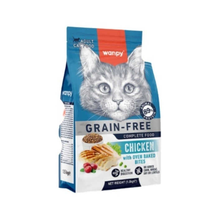 Tahılsız Tavuklu Yetişkin Kedi Maması 1,5 Kg