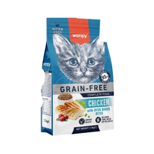 Tahılsız Tavuklu Yavru Kedi Maması 1,5 Kg