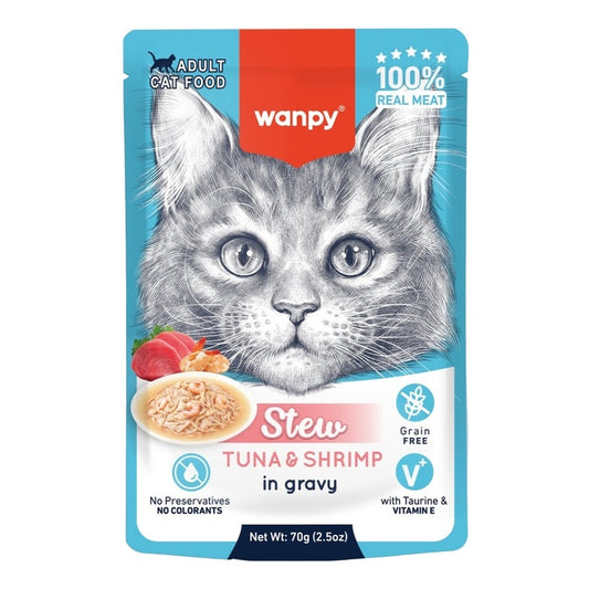 Karides & Ton Yaş Kedi Maması 70 Gr