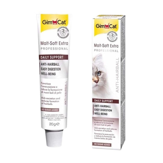 GimCat Malt-Soft Extra Tüy Yumağı Önleyici Kedi Macunu (20 Gr)