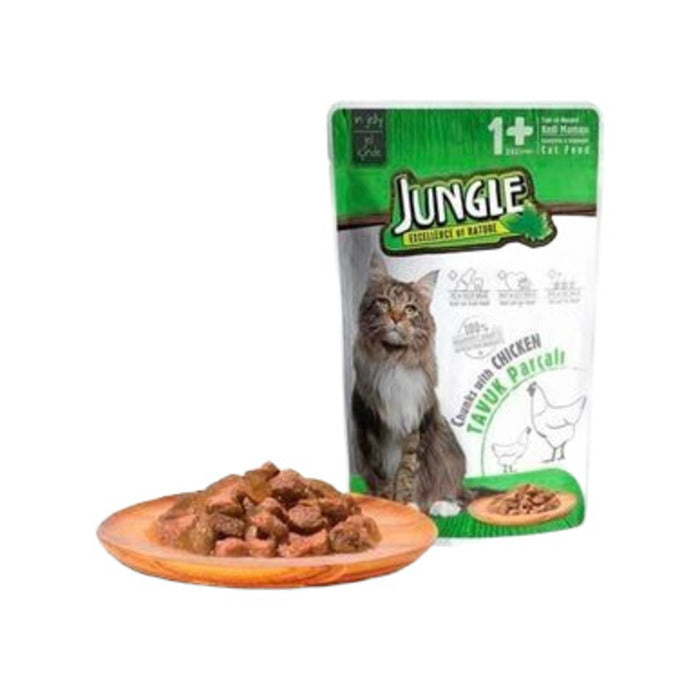 Mama Kedi Yaş Tavuklu Jelli 100 Gr