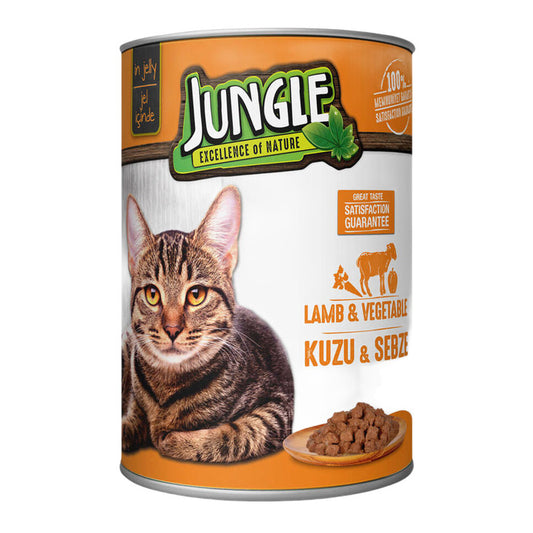 Mama Kuzu Etli Ve Sebzeli Yetişkin Kedi Konserve 415 Gr