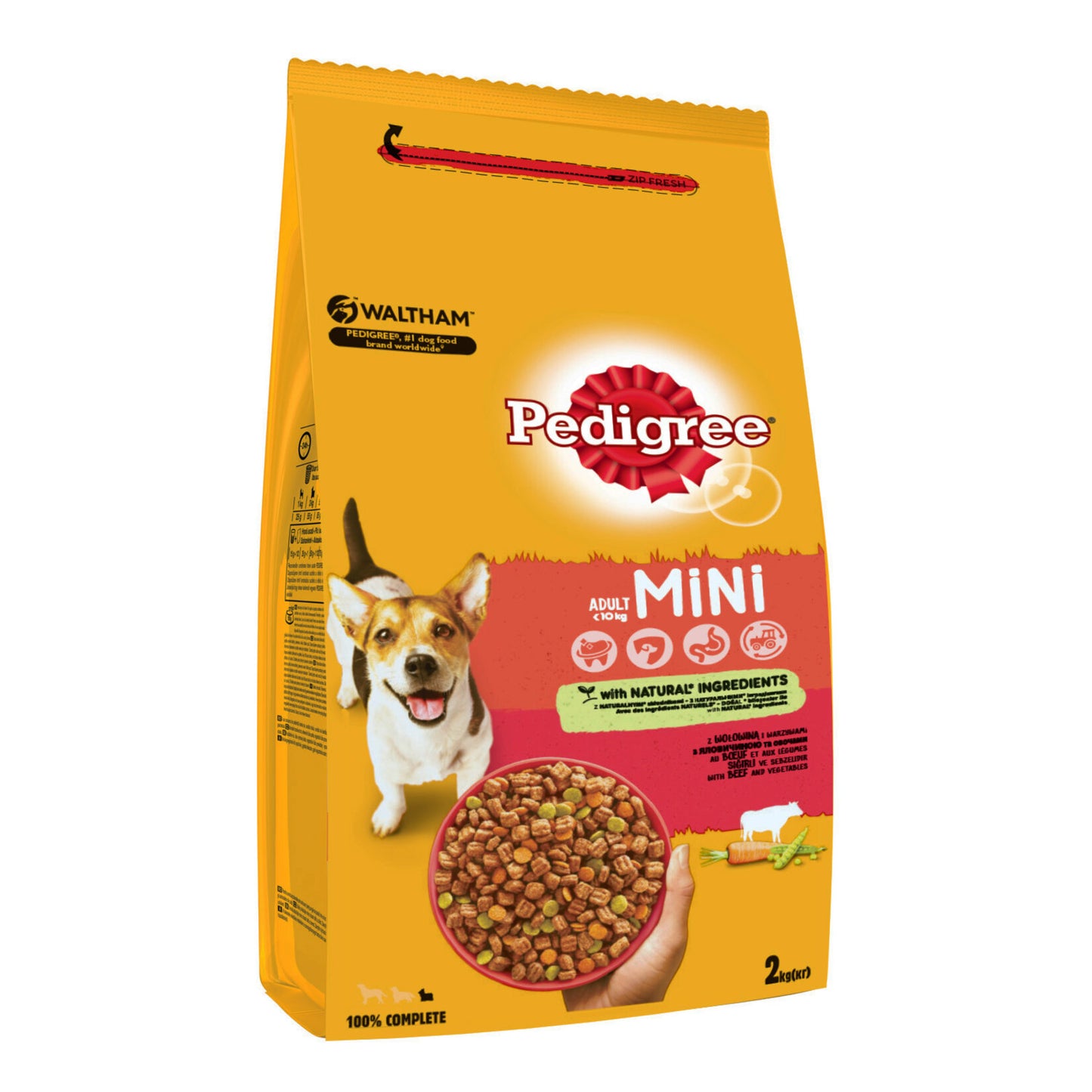 Küçük Köpek Biftekli Ve Sebzeli 2 Kg