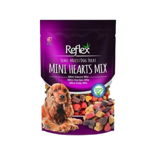 Reflex Yarı Yumuşak Ödül Maması Mini Kalp Mix 150 Gr